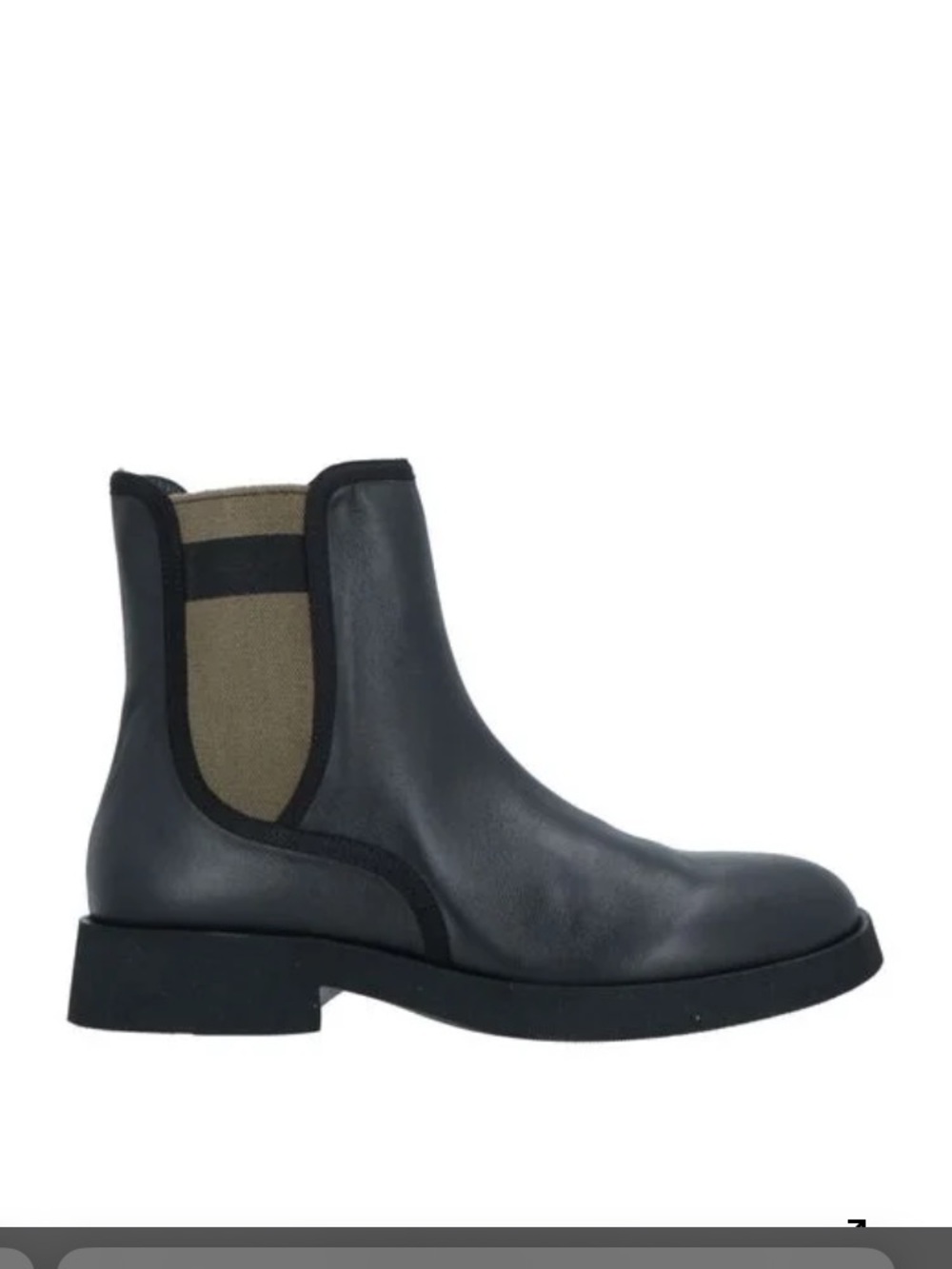 Eu 38 US 7.5 Loriblu black ankle boots Chelsea genuine leather